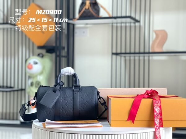 2 (1) LV Keepall Bandoulière 25 -M20900-Premium