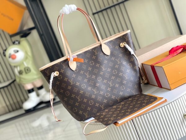 2 (2) LV Neverfull MM -M40995-Premium