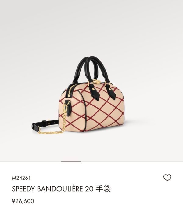 2 (2) LV Speedy Bandoulière 25 -M24206-Premium