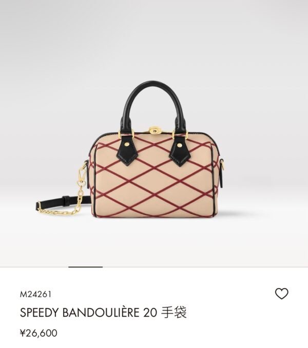 2 (22) LV Speedy Bandoulière 25 -M24206-Premium