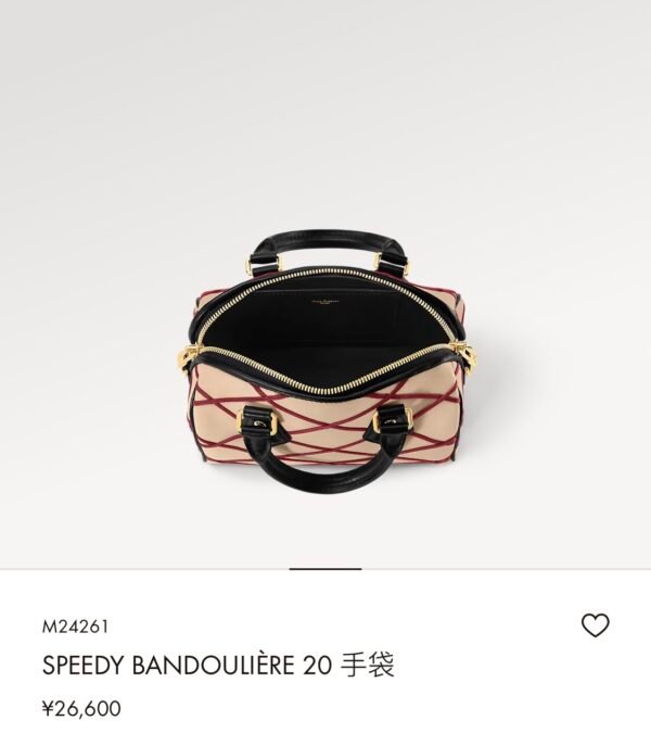 2 (3) LV Speedy Bandoulière 25 -M24206-Premium